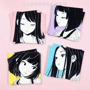 Kimono Girls Sticker Set