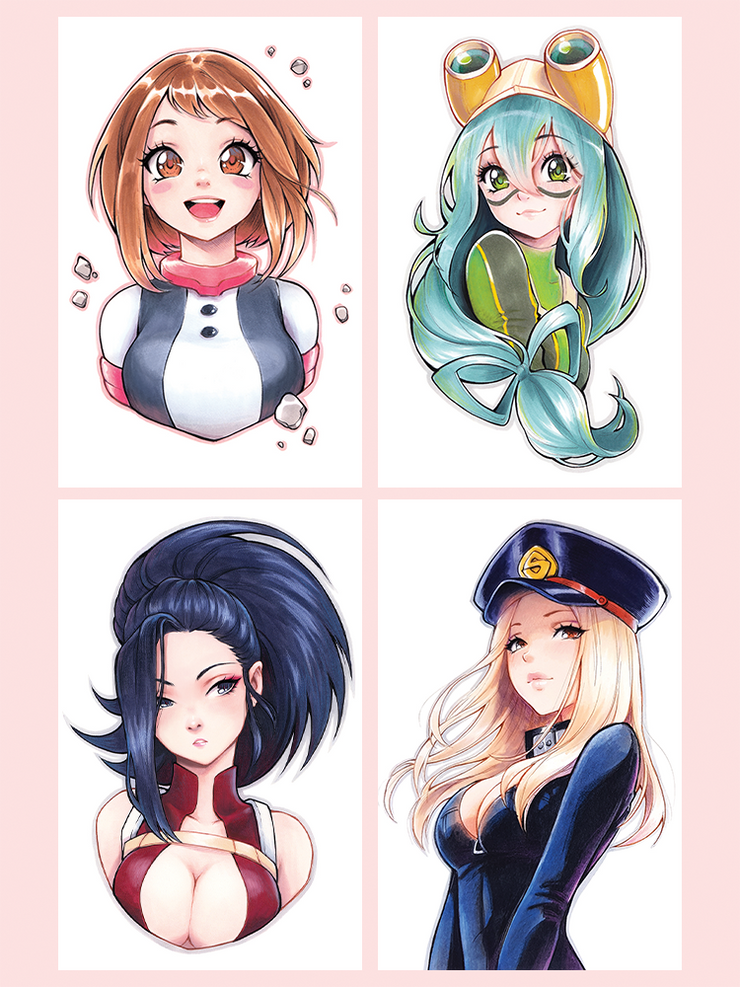 BNHA Print Set